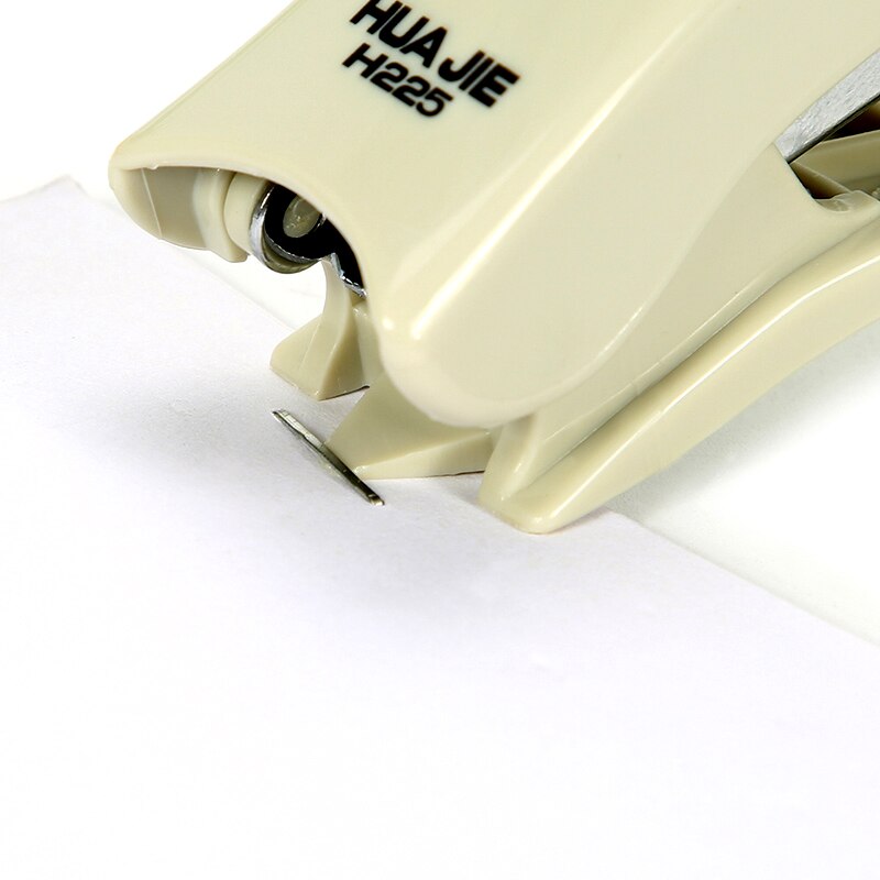 Manuell metall mini stiftemaskin søt bærbar bok stiftemaskin papirbindemiddel studentkontor stifter bindemateriell  h225