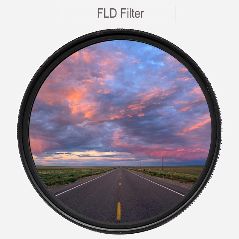 FLD fluorescencyjne filtr 37 40.5 43 46 49 52 55 58 62mm 67mm 72mm 77mm 82mm dla Canon Nikon Sony Fujifilm