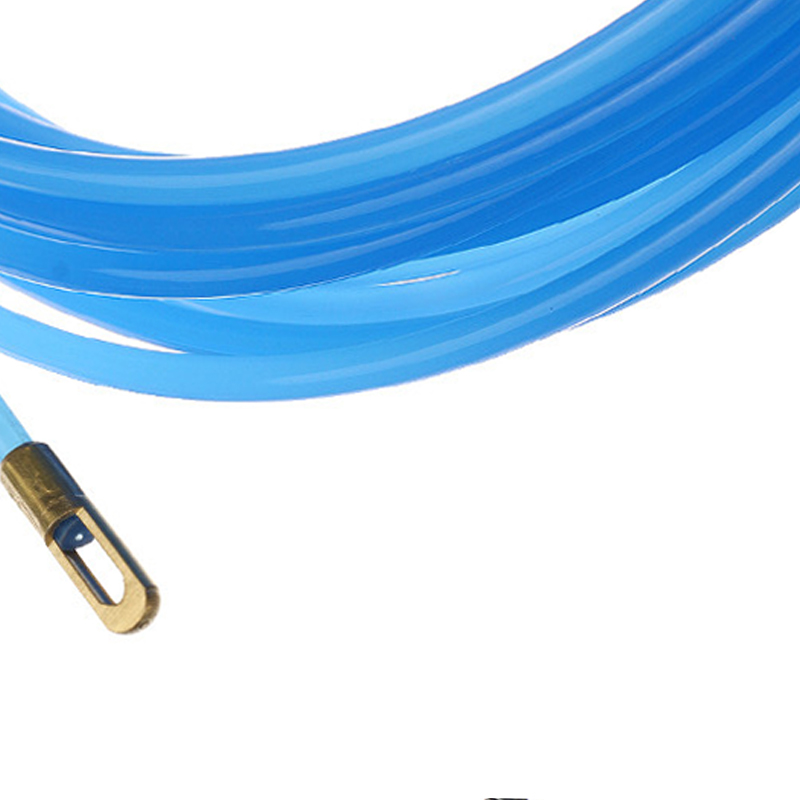4Mm 5M-40M Duurzaam Gids Apparaat Glasvezel Elektrische Kabel Push Trekkers Nylon Duct Slang Rodder Vis tape Draad Threading Tool Aid