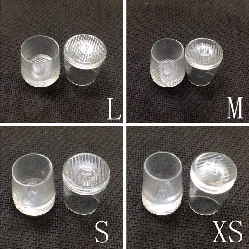 1 par de protectores de tacón de aguja alto de PVC S/M/L/XS tapones de talón tapas de zapatos Kit de cuidado de zapatos de plástico