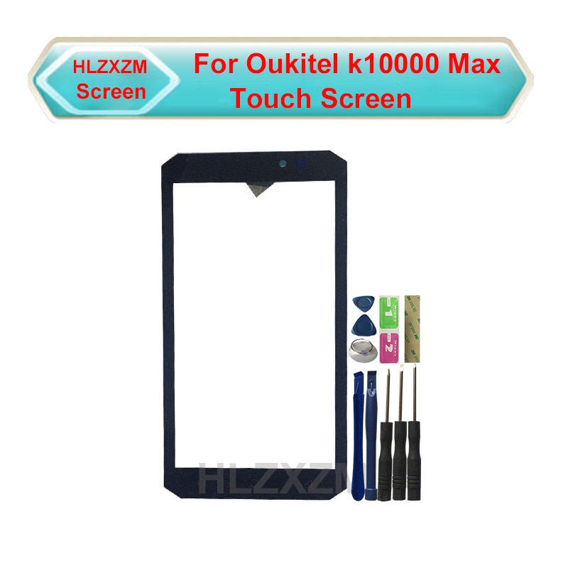 5.5 ''Touch Screen Glas Voor Oukitel K10000 Max Digitizer Panel Touchscreen Voor Glas Lens Sensor Lijm