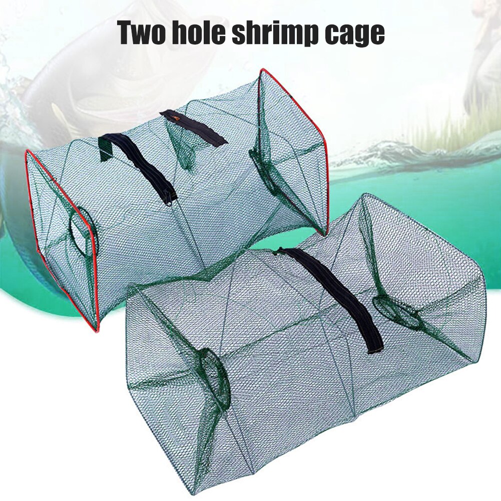 Fish Trap Net Fishing Gear Crab Prawn Shrimp Crayfish Lobster Crawdad Foldable Casting Net Fishing Cage Outdoor Net High