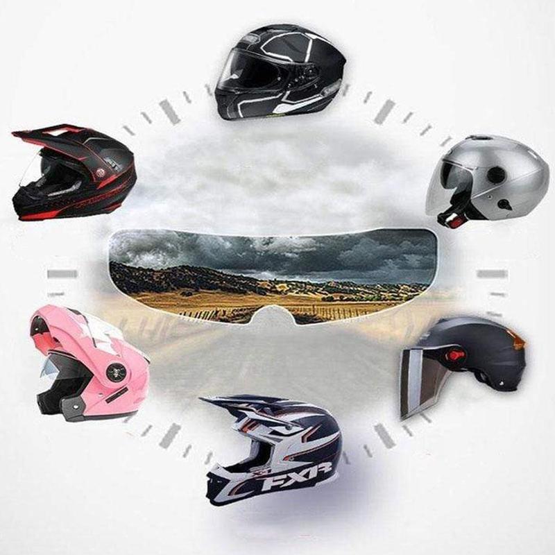 Casque anti-buée, casque de moto pluie et anti-buée Électrique véhicule casque pluie et anti-buée