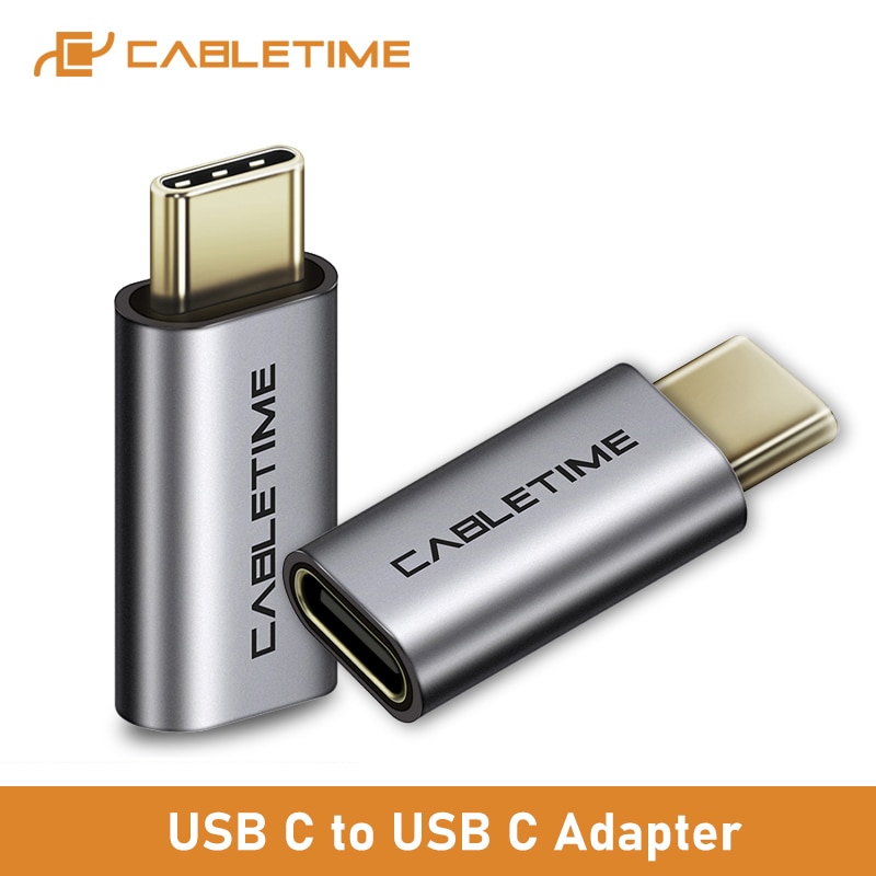 Cabletime Usb Otg Type-C-Adapter 3.0 Usb C Otg Thunderbolt 3 Usb Type C Kabel Voor macbook Pro Huawei Mate 30/20 P30 C013