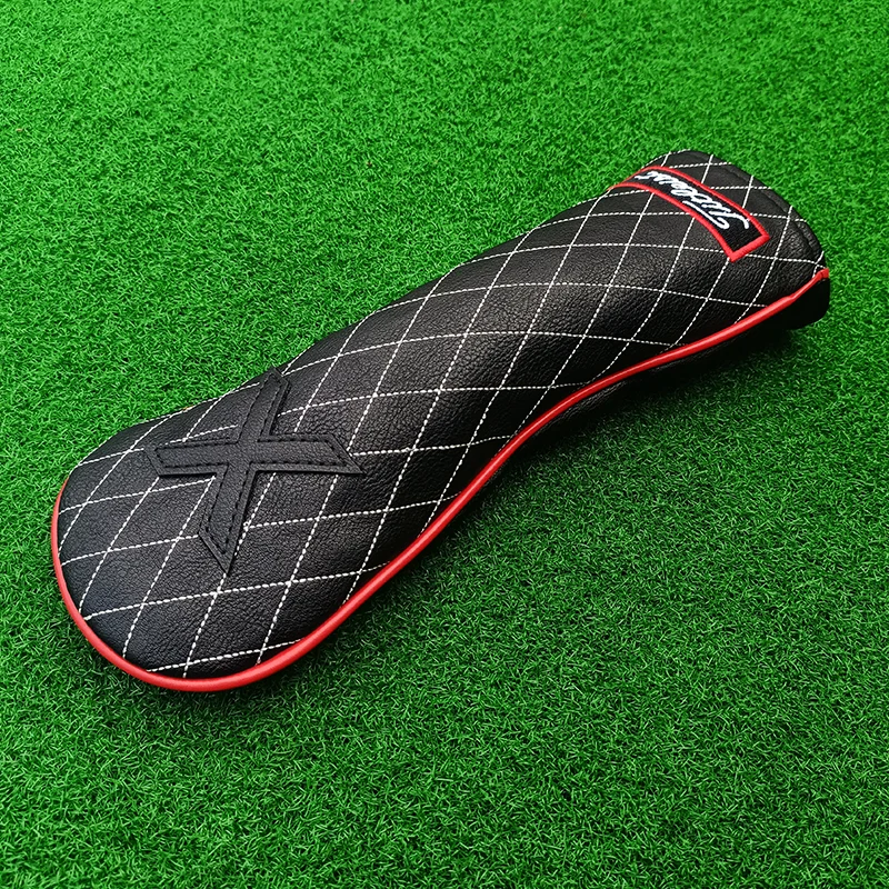 Golfclubhoes, houten hoes, houten hoes van ijzer, hoes voor golfdop: Light Grey