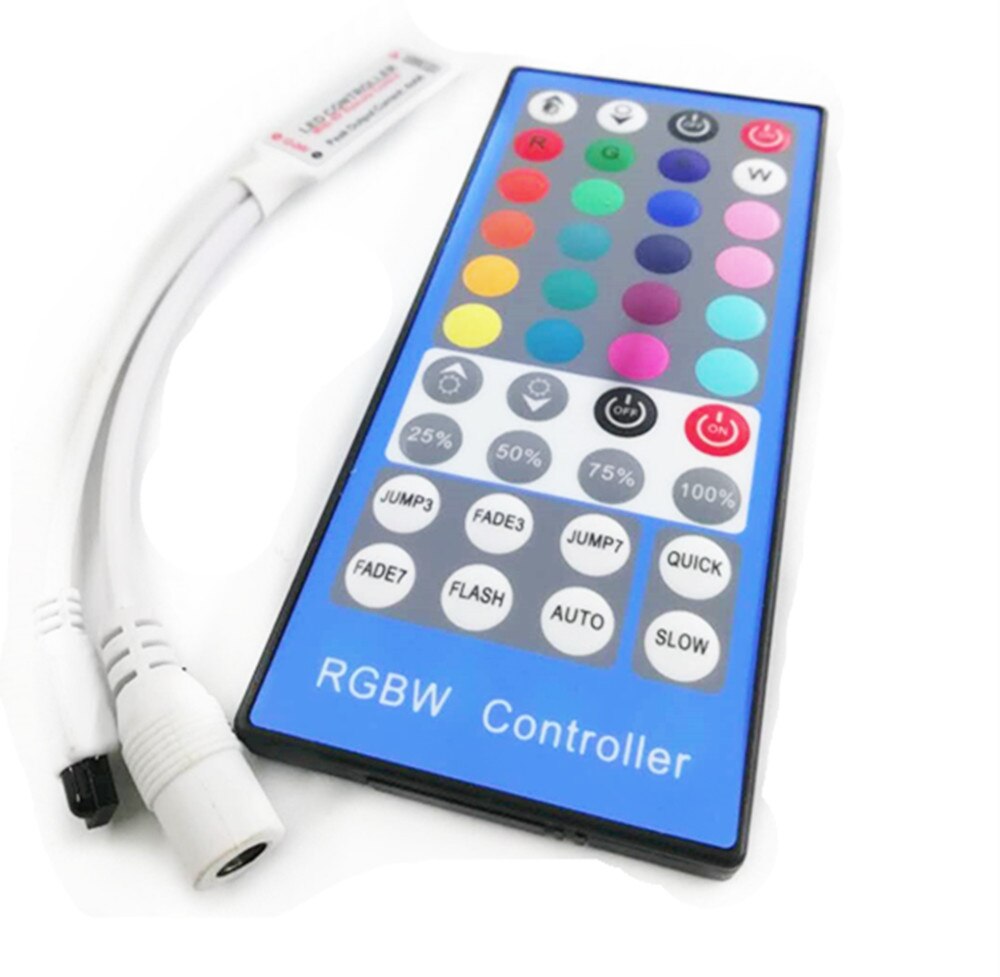 Rgbw Led Controller DC12V 40Key Ir Afstandsbediening/Bluetooth Controle Voor Rgbw Of Rgbww Led Strip Verlichting