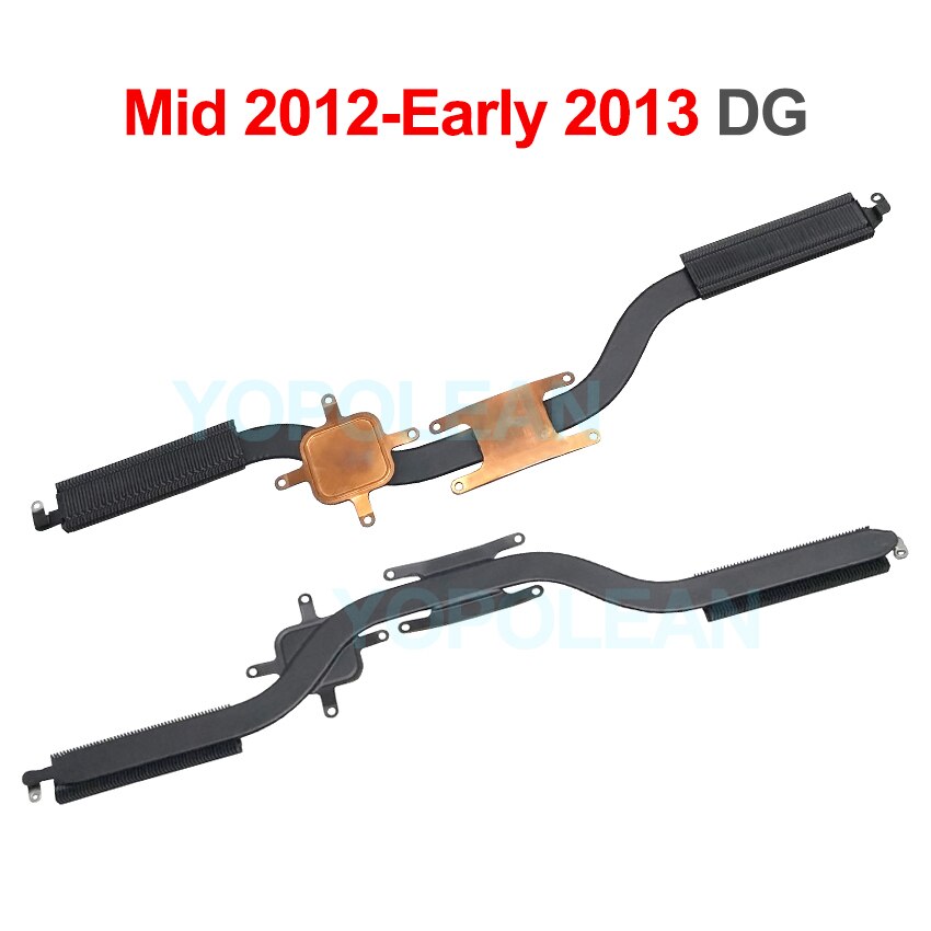 Original Laptop heatsink for MacBook Pro Retain A1398 Heat Sink CPU Cooling Year: Mid2012-Early2013 DG