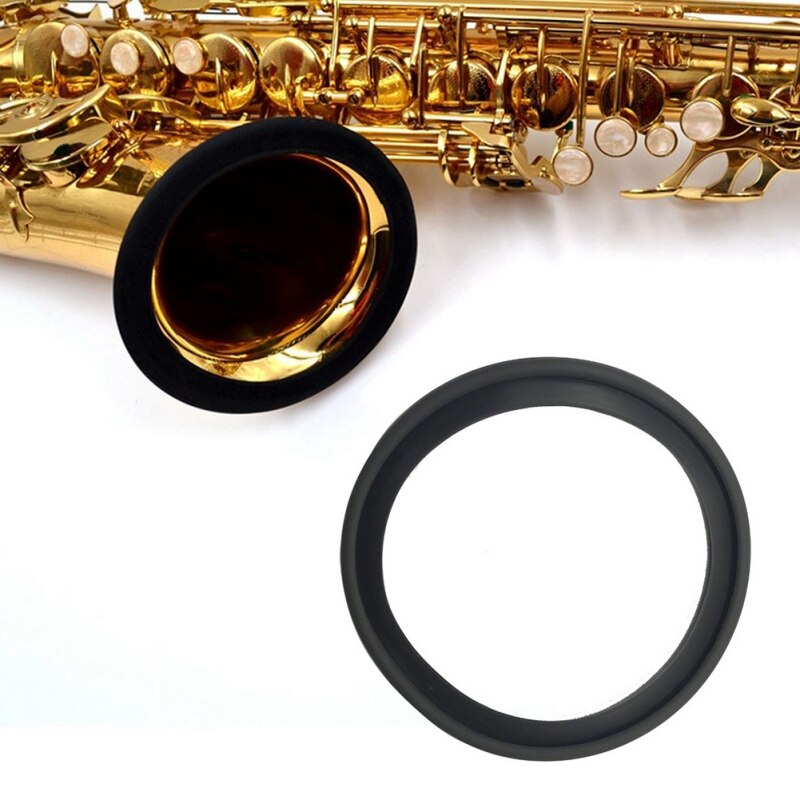 Trompet Alto Sax Mute Ring Sax Siliconen Bell Protector Trompet Saxofoon Ring Mute Voor Muzikale Minnaar Accessoires