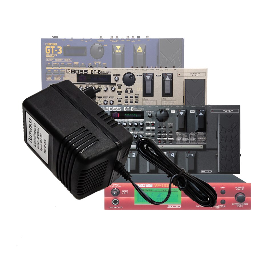 9V 1,3 A AC netzteil Adapter transformator für RP350 RP355 RP350 GT-6 GT-8 G3X Digitech Chef Zoomen gitarre Vokal wirkung Pedal