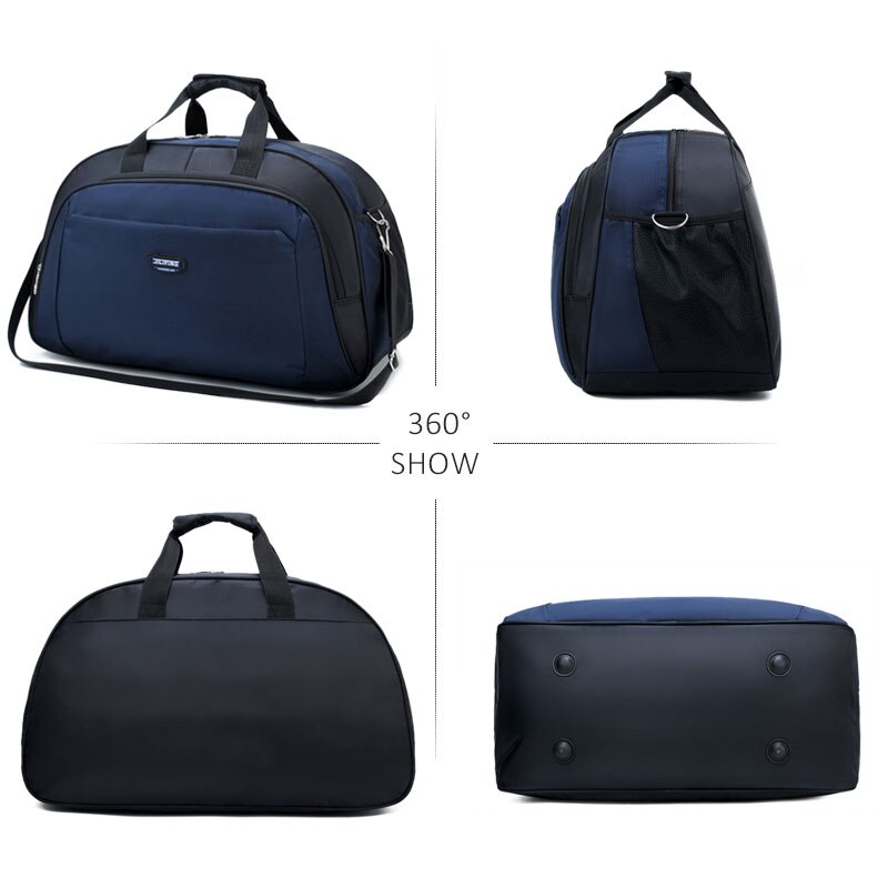 Scione Casual Reizen Handtas Waterdichte Mannen Bagage Koffer Duurzaam Duffel Schoudertas Vrouwen Grote Capaciteit Voor Weekend Sport