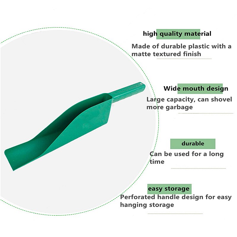 Large Capacity Plastic Garden Shovel Garden Scoop Multi-function Soil Plastic Shovel Spoons Digging Tool Cultivation Spatula