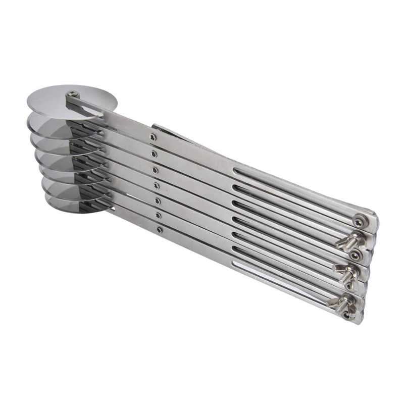 Pastry Cutter Dough Cutter Adjustable Distance for Biscuits for Pizza for Cake