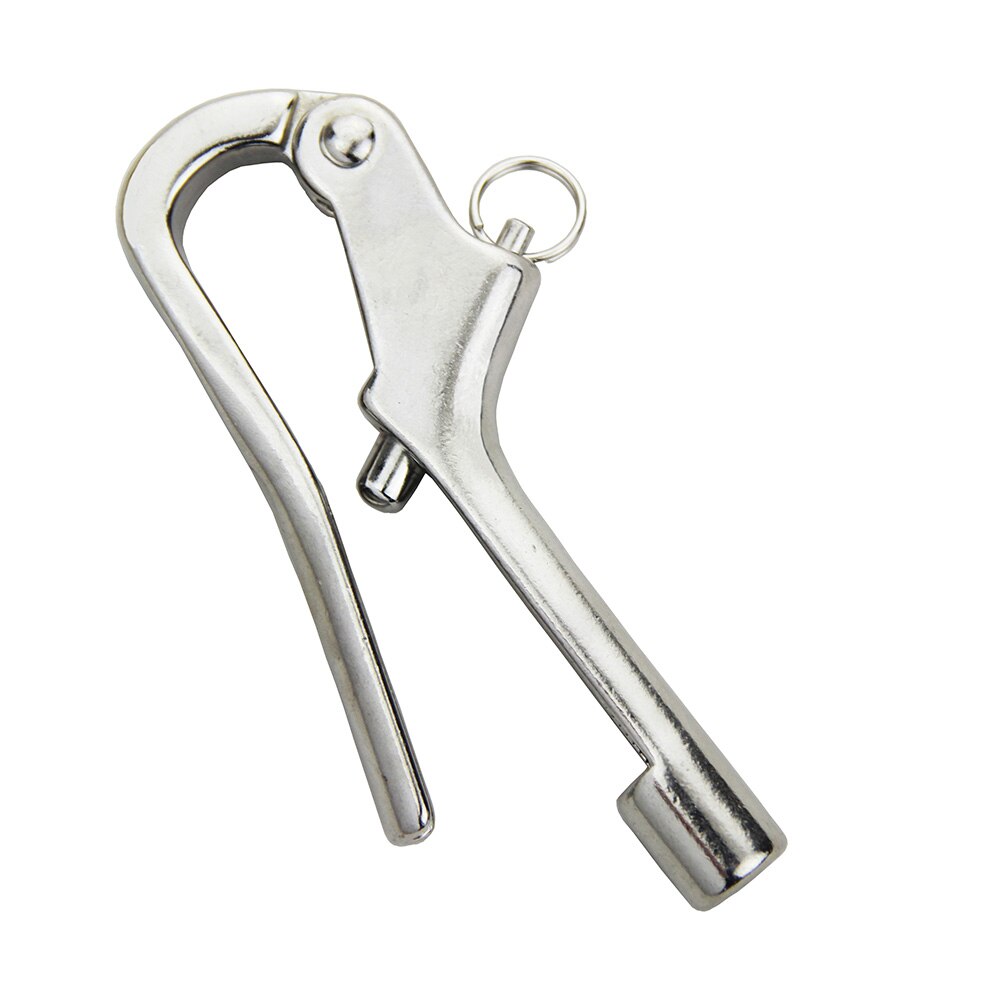 Neue 3&#39;&#39;/ 4&#39;&#39;/ 5&#39;&#39; Öffnende Pelikan Haken Schäkel 316 Edelstahl schnell Freisetzung Hand Schiene Geländer sup Gremium Zubehör