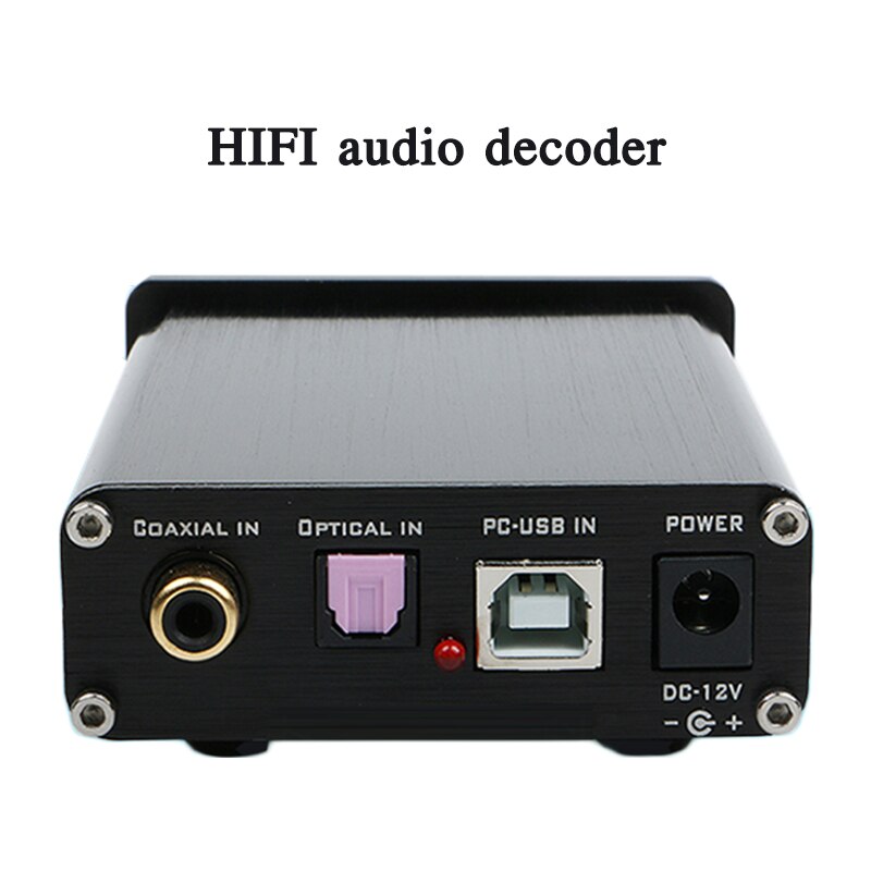 HIFI fever decoder DAC-X3 mini audio decoder amplifier 3.5 headphone jack USB coaxial fiber can be connected to active speakers