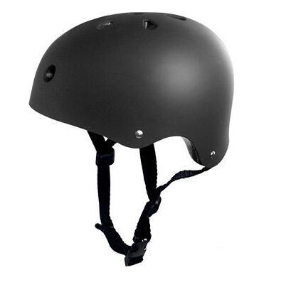 Safety Helmet Adult Child Bicycle Cycle Bike Scooter BMX Skateboard Skate Stunt Bomber Cycling Helmet: Black / M 54-57cm