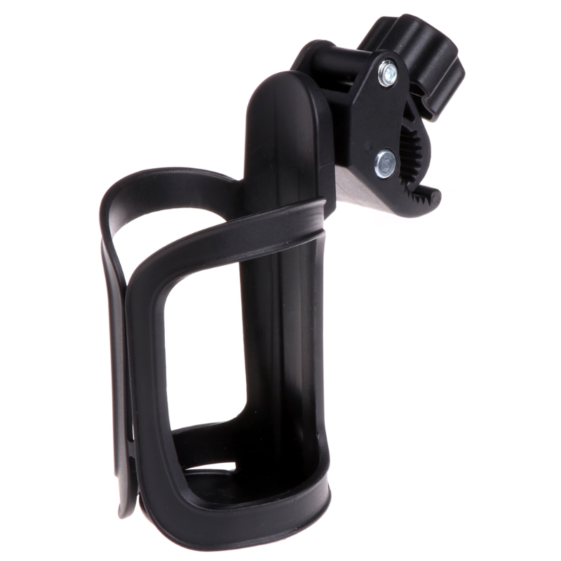 Universal 360 grados cochecito de bebé organizador compartimento para padres portavasos ajustable