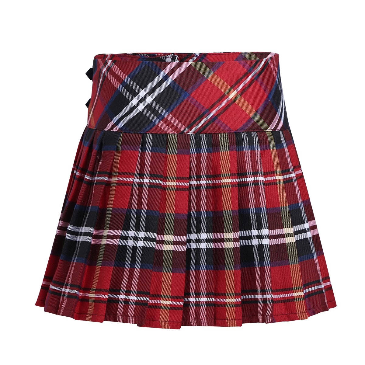 Kids Vintage Geplooide Rok Voor Meisje Plaid Katoen Rokken School Kleding Lente Herfst Tiener Meisje Rok Kinderen Kleding 4-14Y