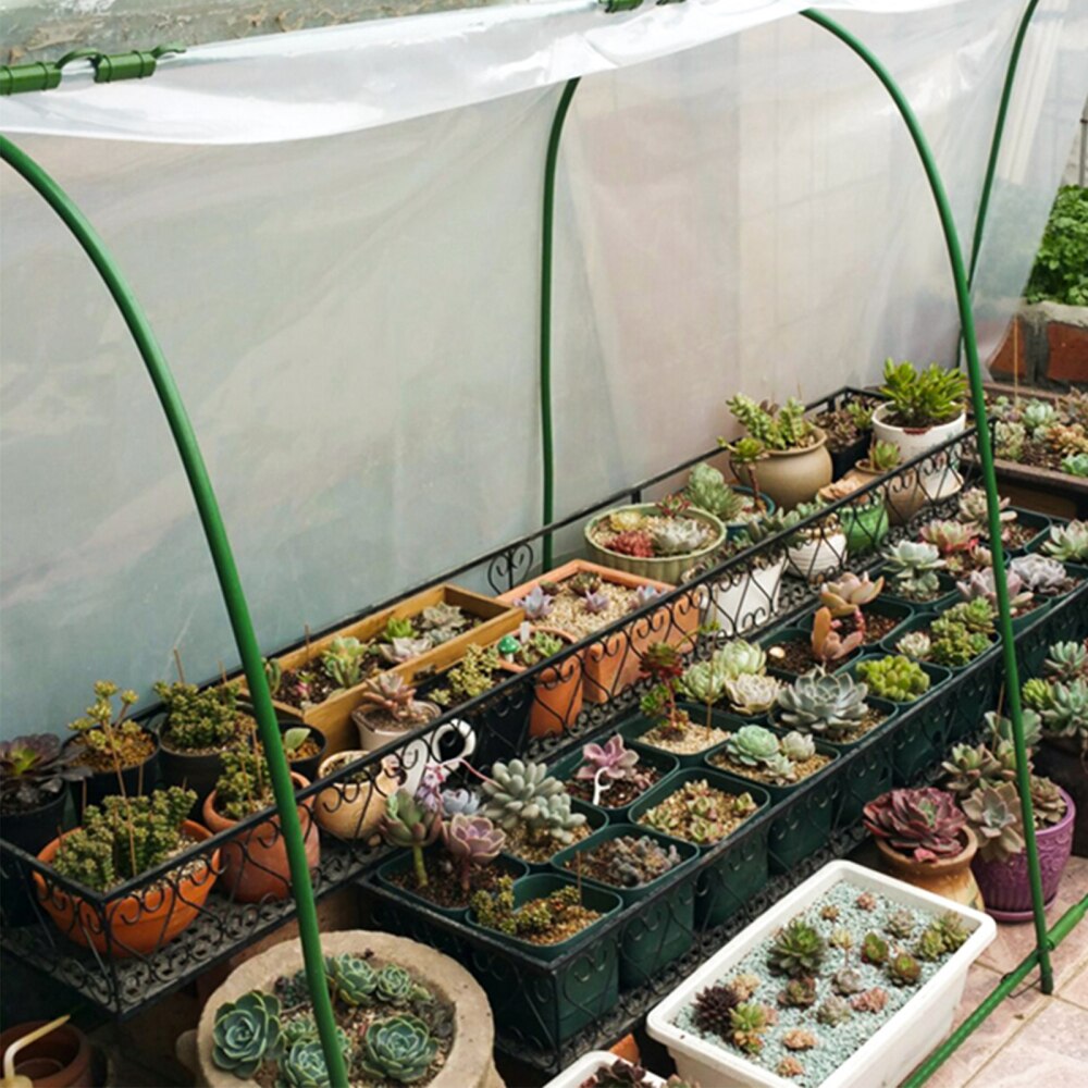 Clear Plastic Garden Plant Cove Greenhouse Film Sheet UV Protection High Polyethylene Resistant Durable Rain Cover