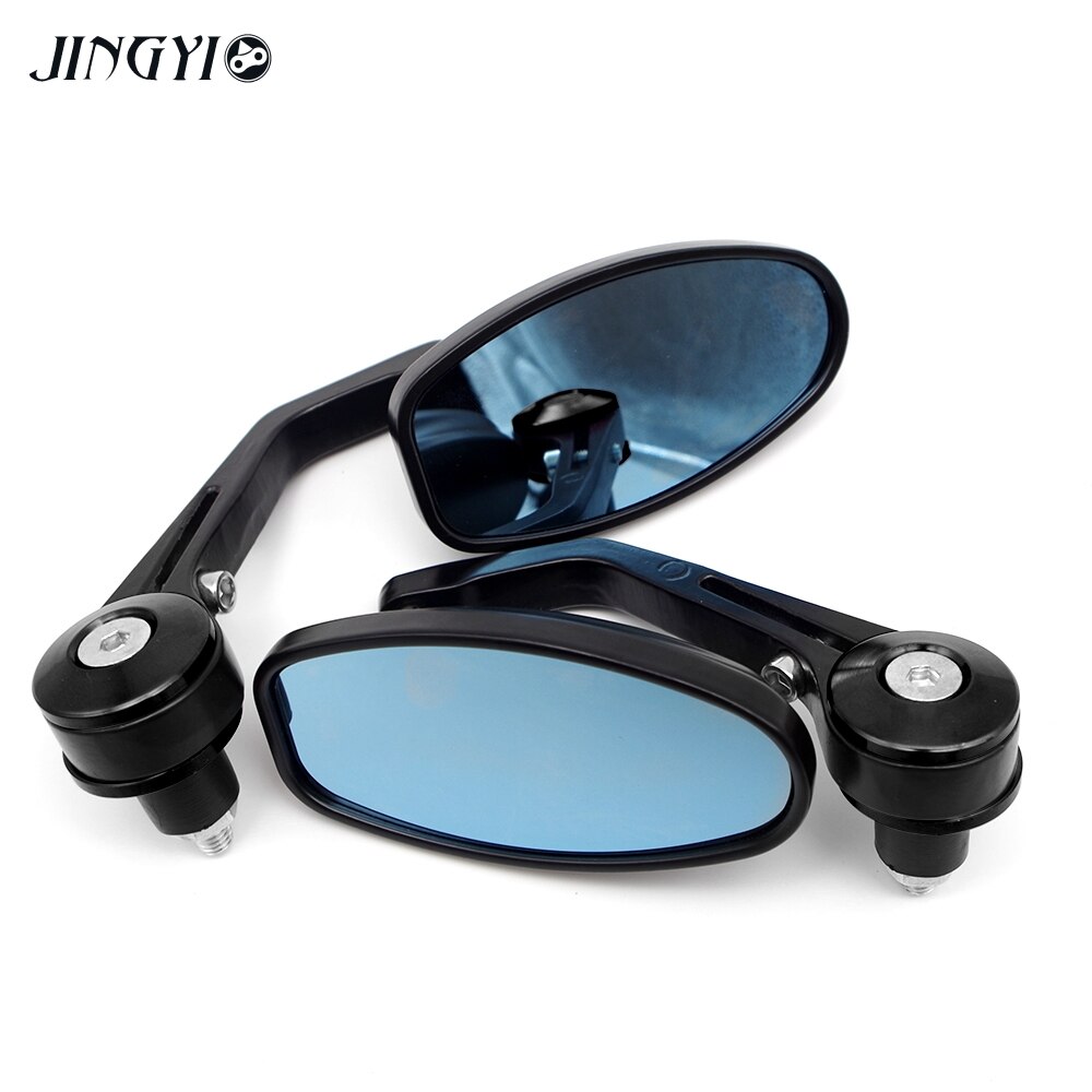 Rétroviseur universel moto accessoires moto rétroviseur pour yamaha xmax 300 bmw f 800 gs yamaha xmax honda cb500 ktm rc: Black