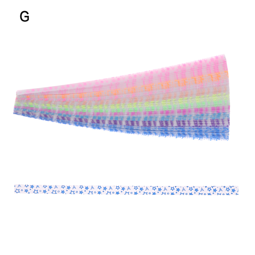 210pcs/lot Glow in Dark Lucky Star Origami Fluorescence Folding Strip Paper Best Wishes Handcraft Craft Paper Decor: glow G 210PC