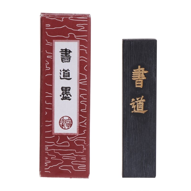 Drawing Writing Ink Stick Block Black For Chinese Japanese Calligraphy: Default Title