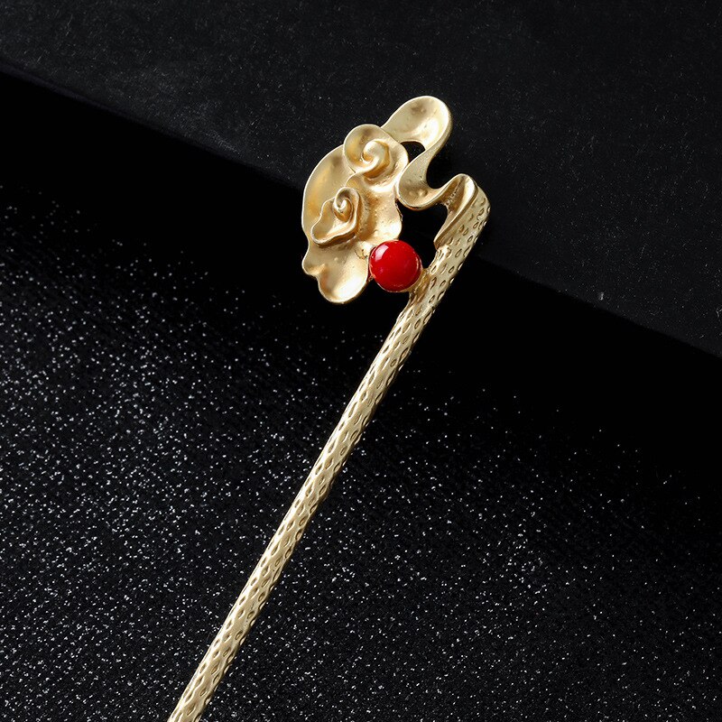 Women Banquet Party Hair Pin Accessories Best Jewelry Vintage Hair Stick Chinese Style Simulated Pearls Hairpin
