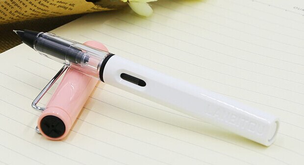 12 stk farverig engangs pen blæk, blæk etui, studerende fyldepen 05mm ,  blæk patron refills