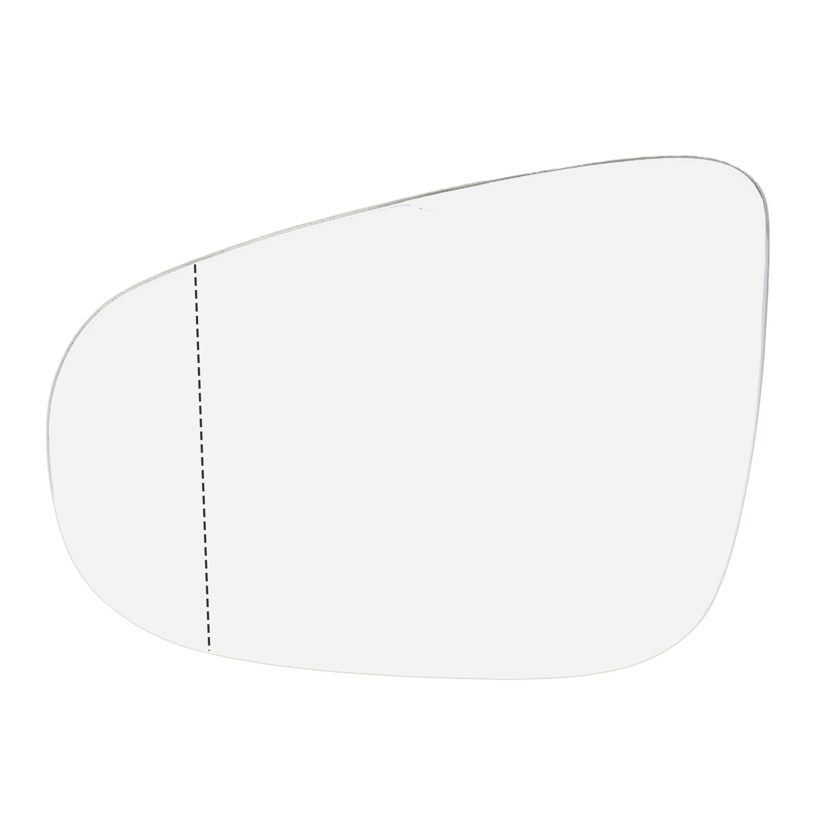 Para VW Golf GTI 6 MK6 espejo retrovisor lateral de coche cristal calefactable duradero espejo calefactor vidrio parte Exterior gran angular: Verde militar