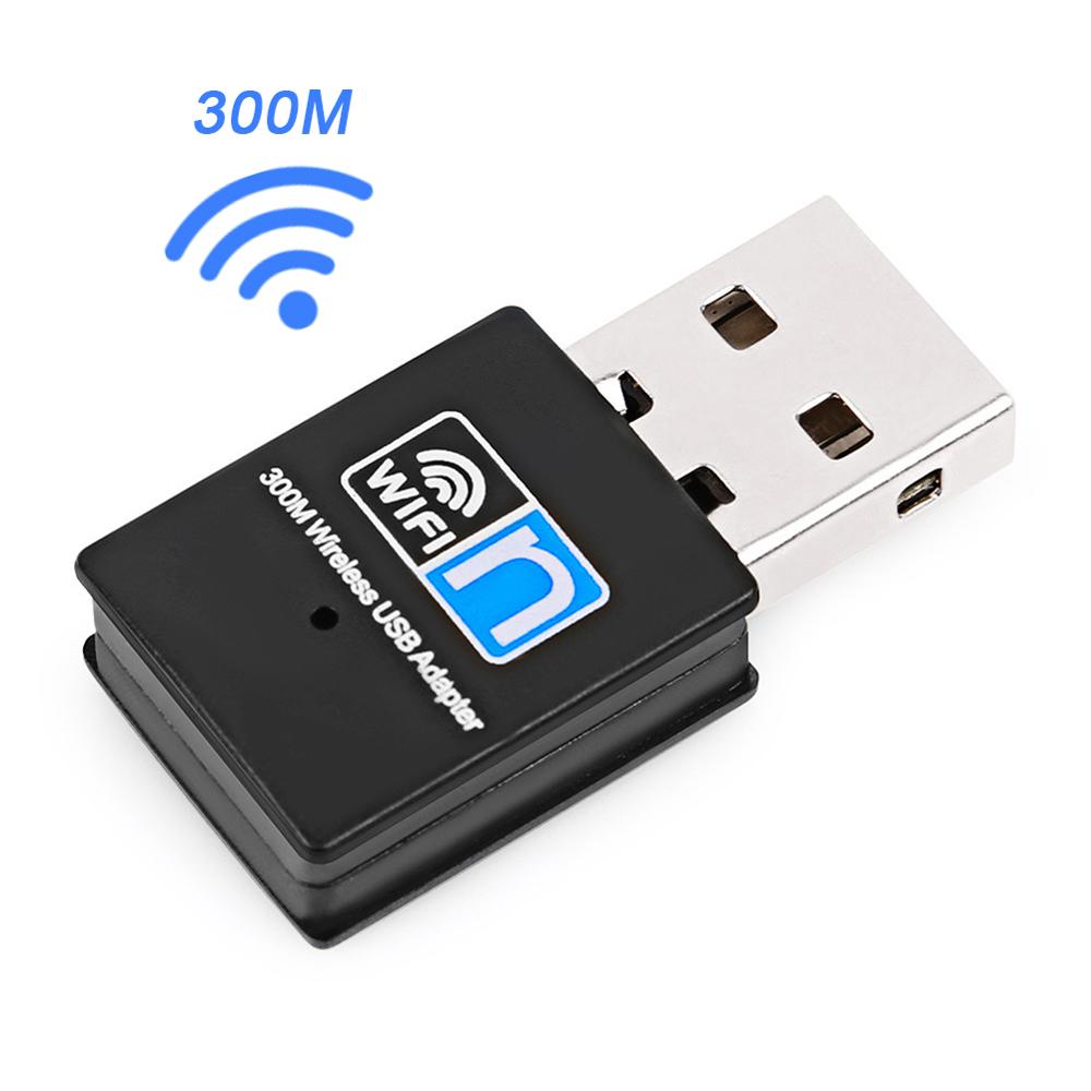 Draadloze Mini Usb 300Mbps Wifi Adapter USB2.0 Wifi Antenne Wifi Usb Ethernet Wifi Dongle 802.11 N/G/B Enchufe Usb Lan Adapter