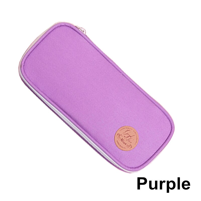 Estuche escolar con de unicornio para lápices, estuche escolar con de unicornio, para bolígrafos Kawaii, estuche de lápices de gran tamaño para niñas y niños: 1pcs  purple