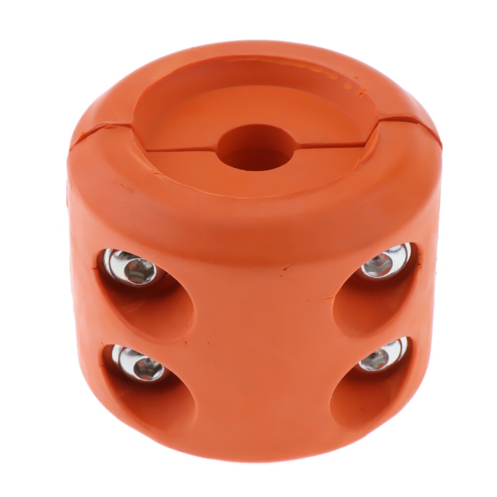 For ATV UTV Winches Universal Winch Cable Hook Stopper Rubber Winch Rope Line Saver Winches For ATV UTV Winches 1/2" Cable: Orange