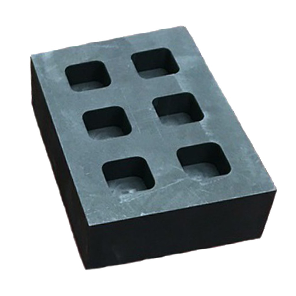 Gold Silver Precious Metal Smelting Ingot Mold High Purity Graphite Mould