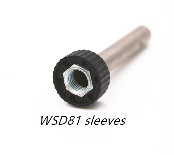 Suitable for 80W24V soldering station WSD81 soldering station handle WSP81 electric heating core soldering iron head steel pipe: Purple