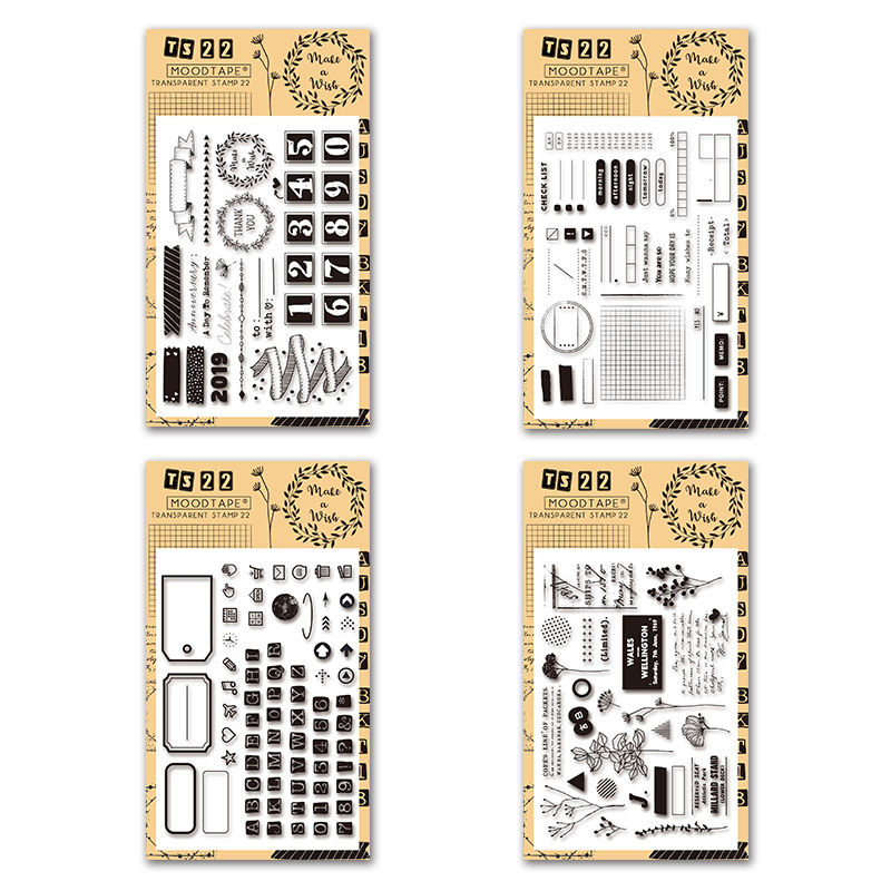 CHGCRAFT Leesdagboek Clear Stempel Boekrecensie - Siliconen Transparante Stempels 11x16 Cm Voor Scrapbooking