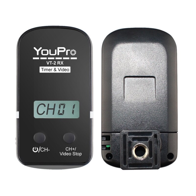Youpro vt -2 trådlös video fjärrkontroll med timer slutare för sony  a7 a7r a7s a7ii a7 sii