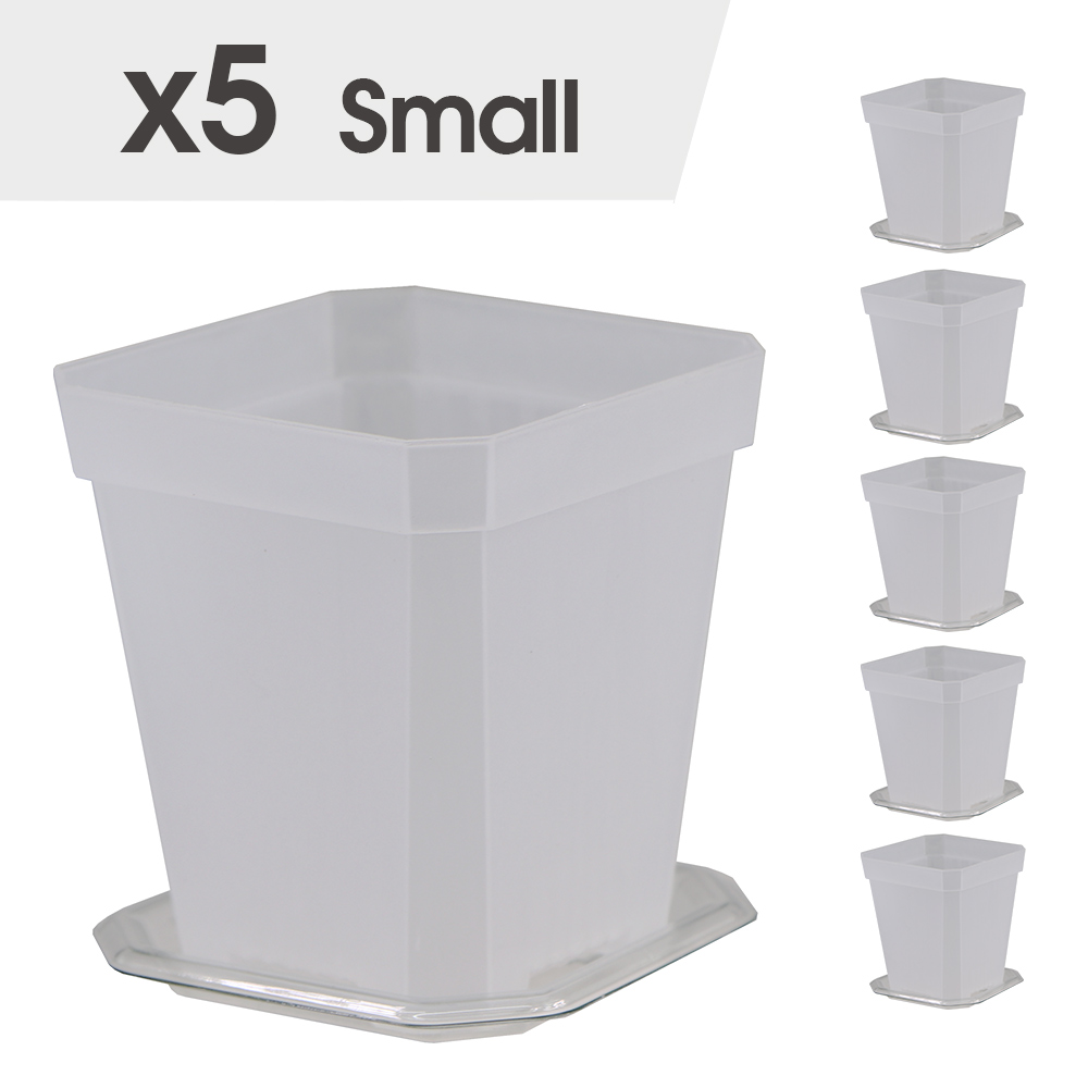 4-maten tuinkwekerij zaailingbeker met warmer deksel vochtigheidskoepel voor binnenkas bloempotten container kweekpotten: Marineblauw