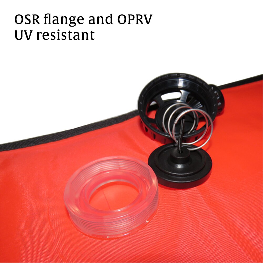 DIVING SMB 1.2m 1.5m 1.8m Buoy Colorful Visibility Safety Inflatable Scuba Diving SMB Surface Signal Marker Buoy Accessory