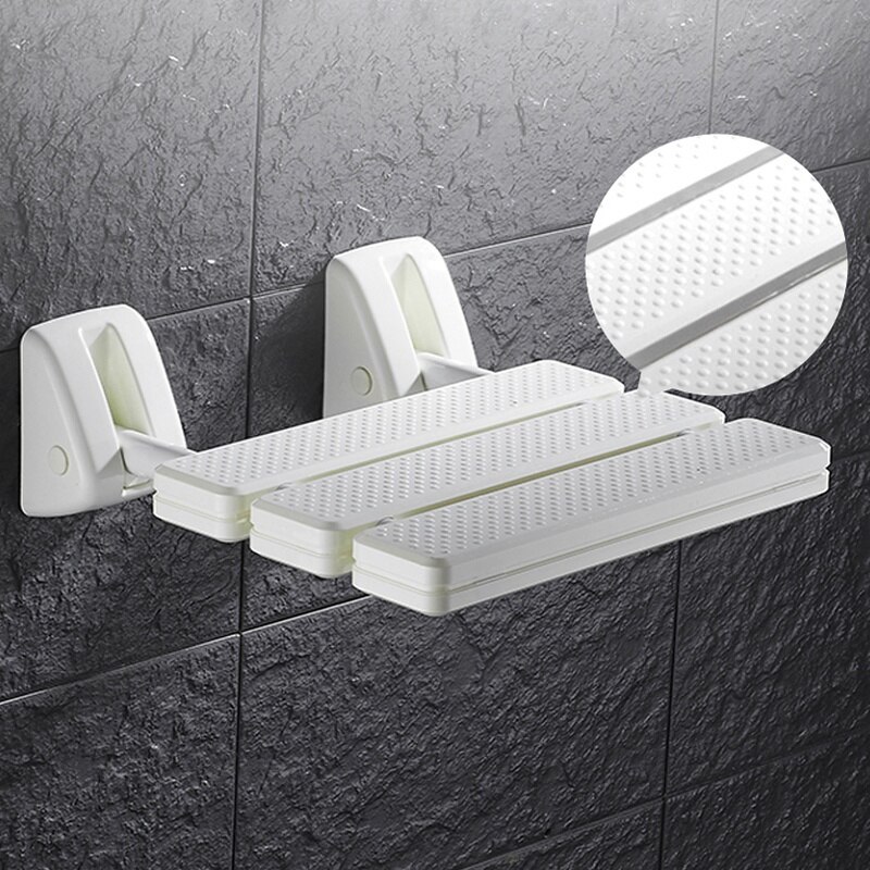 Vægmonteret brusersæde badeværelse brusebad sammenfoldeligt sæde sammenfoldeligt strandbad bruser skammel toilet brusebadestol