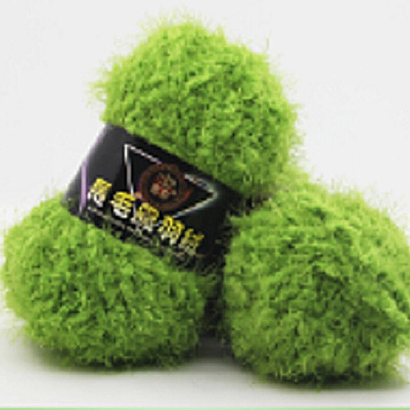 Fil de laine Long en peluche, couleur unie, Double tricot, Crochet, fil de lait, bricolage, Crochet, corail, cachemire, pour chapeau, écharpe, chaussettes