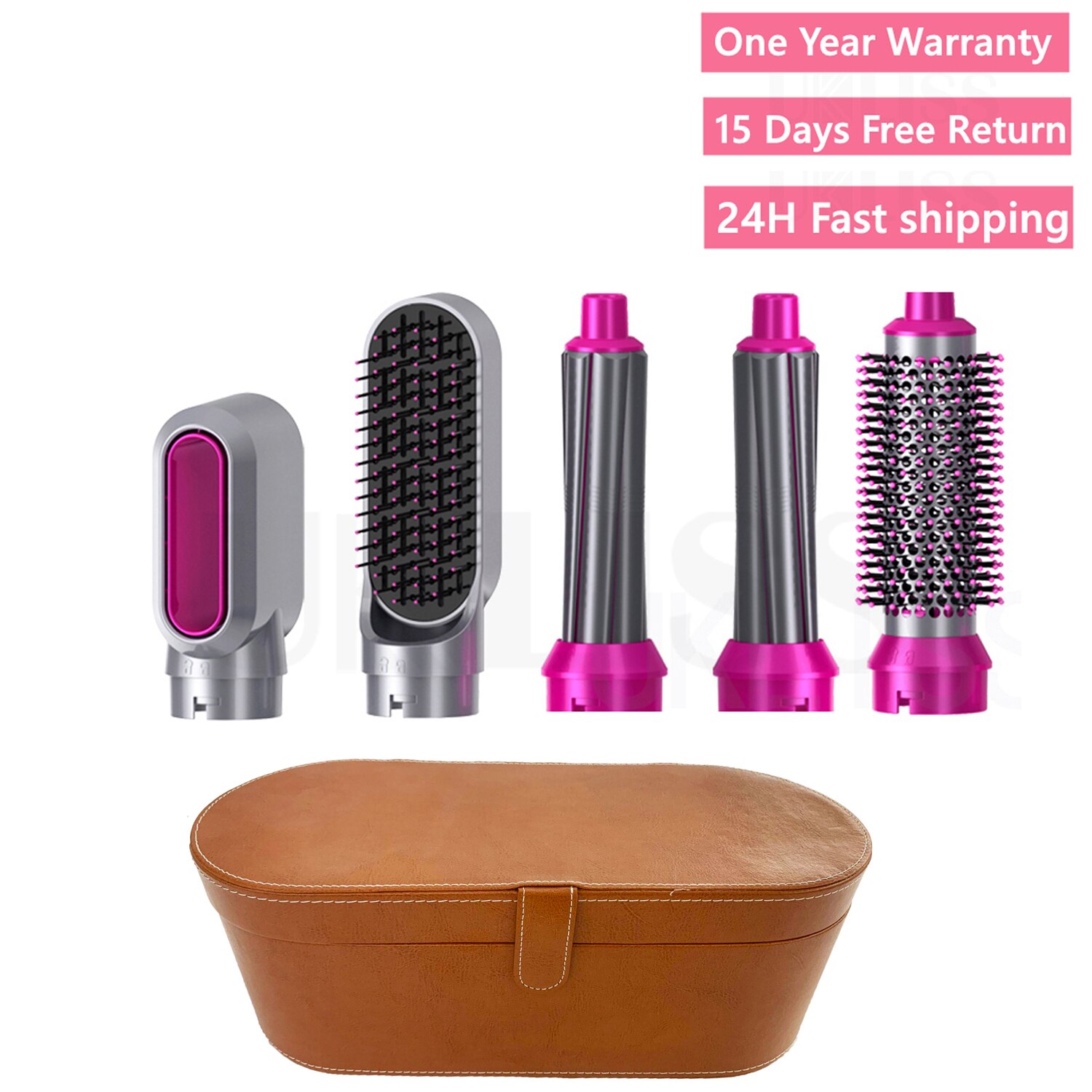 Föhn Elektrische Kam Haar Krultang Stijltang Borstel 5 In 1 Elektrische Lucht Kam Haar Styling Tool Kapper Salon Blow droger