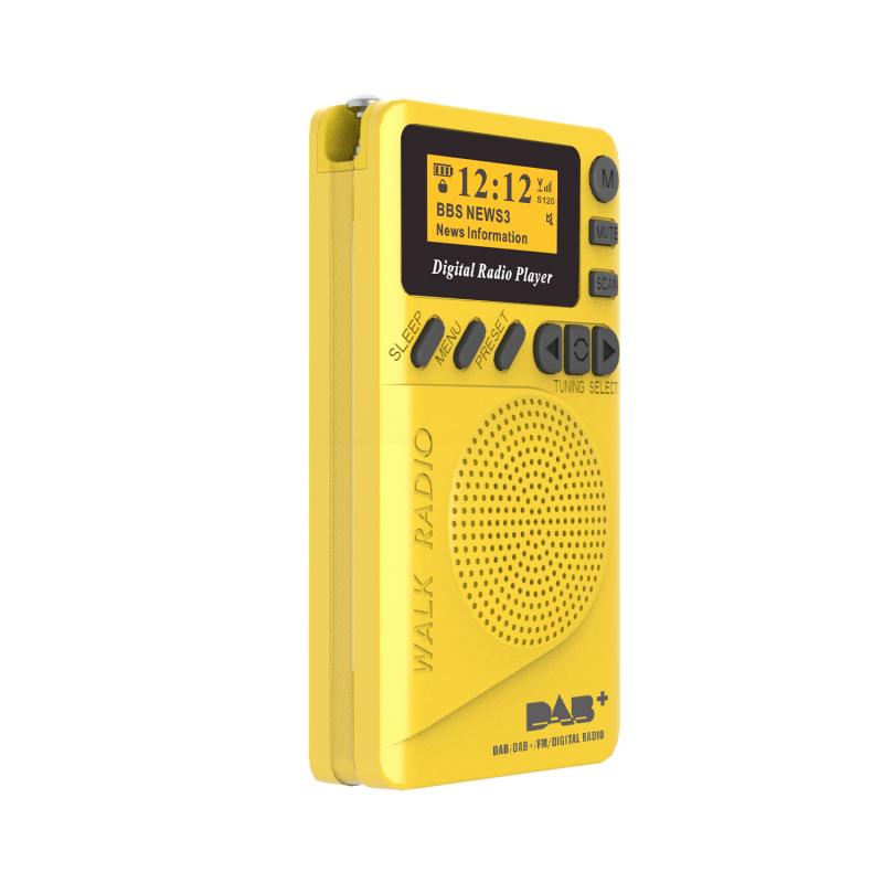 Pocket Mini DAB Digital Radio FM Digital Demodulator Portable Mp3 Player