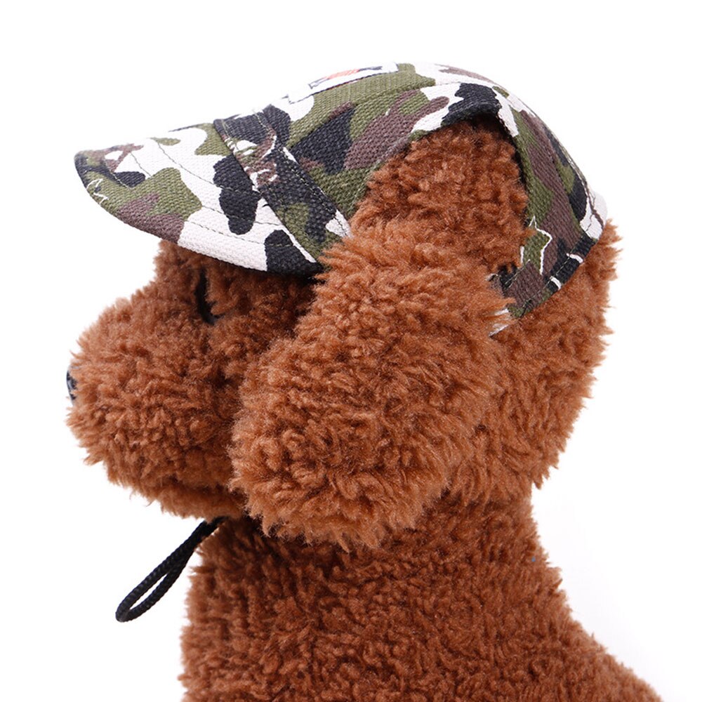 1 stk pet hund baseball kasket sport kasket hat - udendørs hat solbeskyttelse sommer vinter kasket til små mellemstore hunde hvalpe