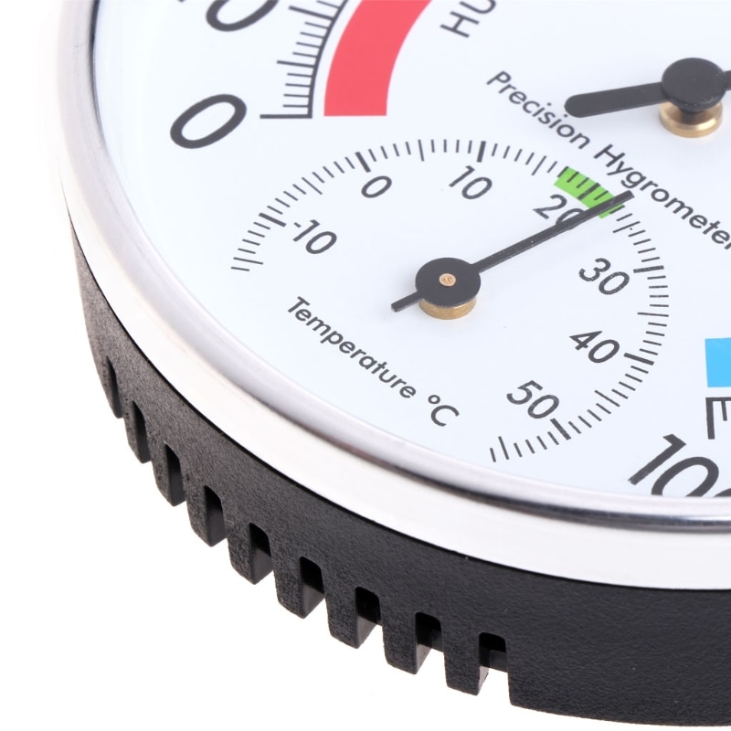 Temperature and Humidity Analog Indicator Indoor Outdoor Thermometer Hygrometer L15