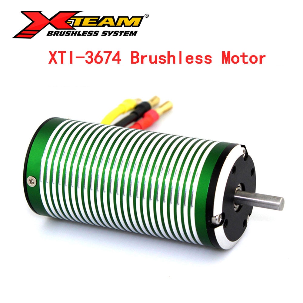 X-TEAM 3674 Waterproof Brushless Motor BLDC Motor Electromotor for RC Cars 1/10 1/8 Buggy Monster 650-1000mm Boat 90mm EDF