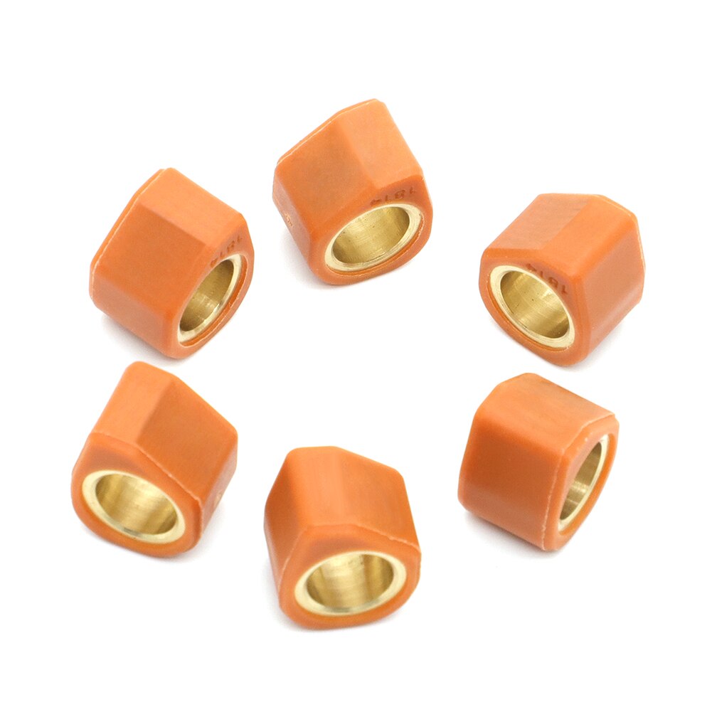 Deslizadores de variador de 12g/14g, rodillos polígonos de rendimiento para Scooter ATV GY6 125 150 152QMI 157QMJ 11G 12G 14G 18x14mm