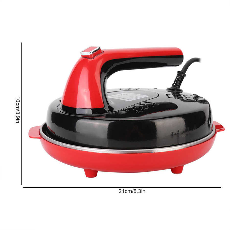 Electric Crepe Maker Pizza Pancake Machine Non-stick Griddle Baking Cooking Pans