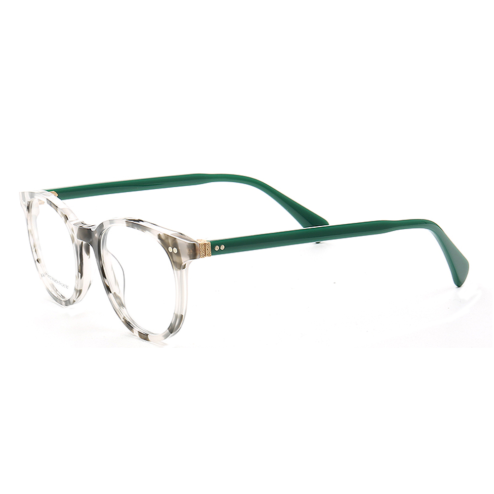 Kvinnor optiska glasögonbågar män runda glasögon bågar sköldpadda blommig röd grön receptbelagda glasögon vintage glasögon