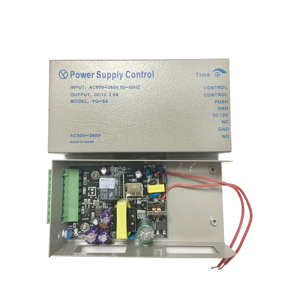 125KHz RFID Proximity Card Reader Door Access Control system Entry System 100lbs Magnetic Lock Kit