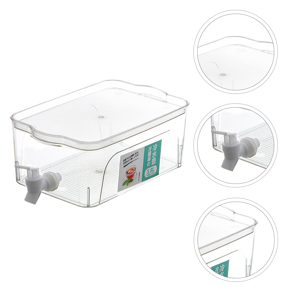 1pc Useful Water Box Lemon Water Storage Bottle Outdoor Water Box with: Default Title