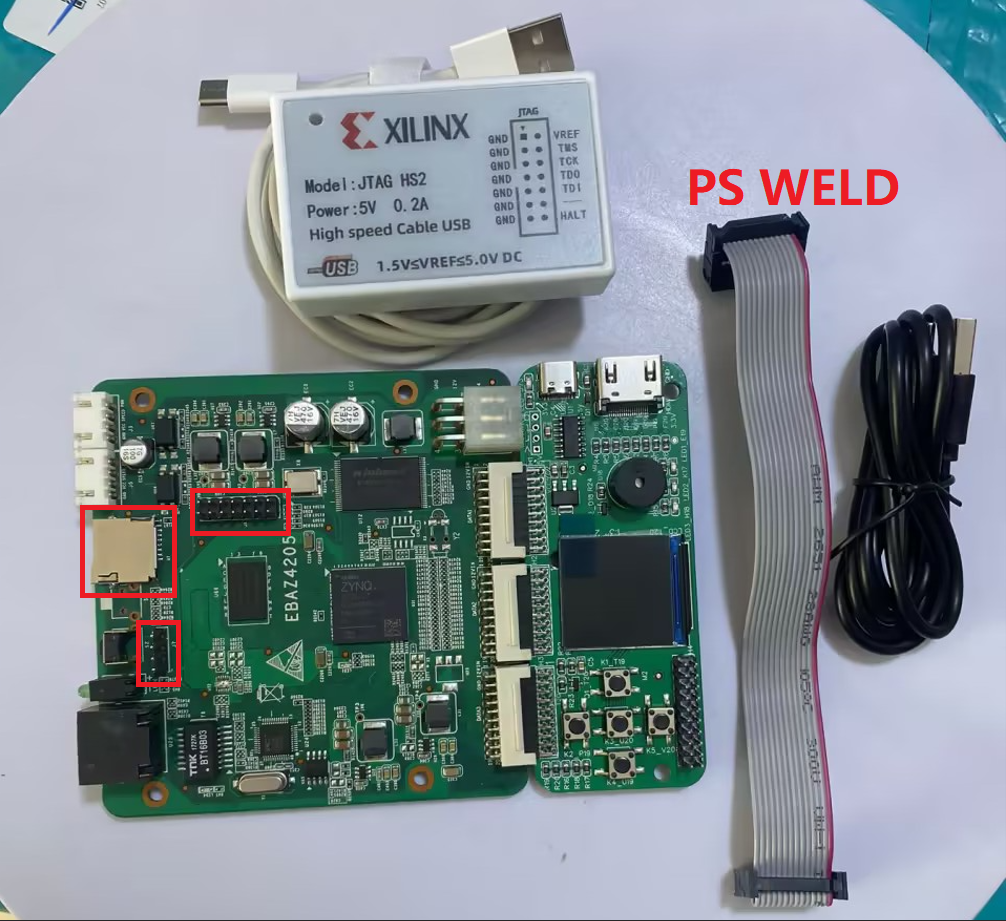 Xilinx XC7Z7010 Learning Board FPGA Learning ZYNQ Development Board EBAZ4205 PS PL Guarantee good condition and tested